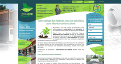 Desktop Screenshot of eco-construction.info